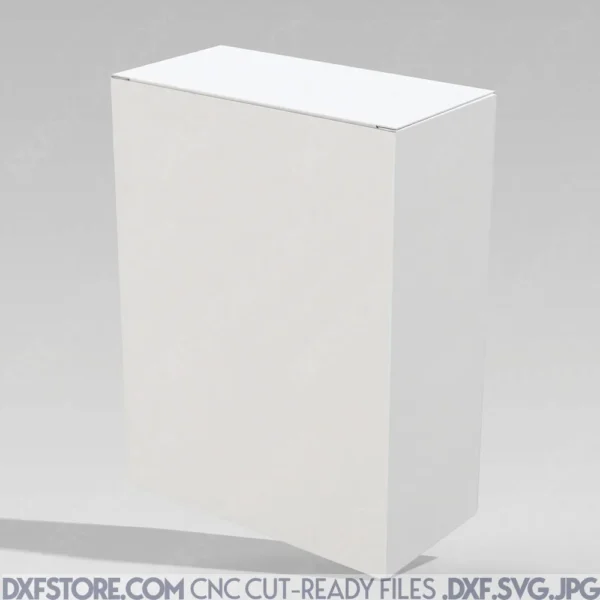 Box die cut packaging die cut and 3D mockup