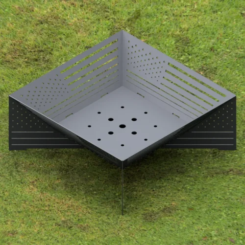 Durable and long-lasting fire pit construction - Recommended steel gauge ensures quality