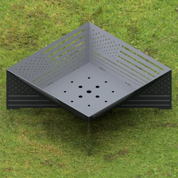 Durable and long-lasting fire pit construction - Recommended steel gauge ensures quality Durable and long-lasting fire pit construction - Recommended steel gauge ensures quality