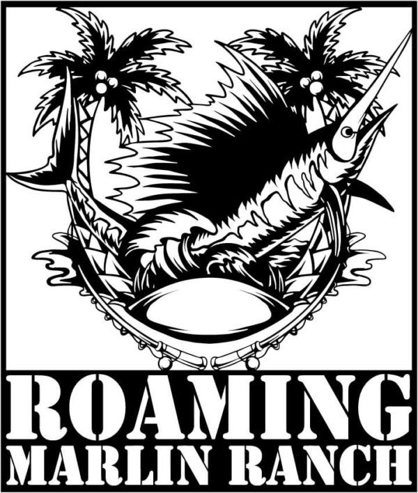 Marlin Fish with Fishing Rods and Sea Waves Signs Plasma and Laser Cut DXF File CNC Marlin Fish with Fishing Rods and Sea Waves Signs Plasma and Laser Cut DXF File CNC
