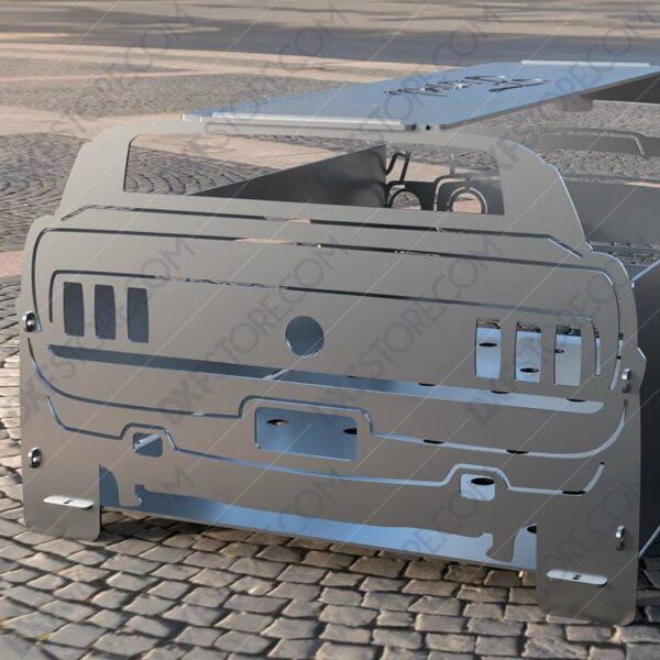 1969 Ford Mustang Collapsible Fire pit Muscle Car Portable Fire pit Laser Cutter Downloadable DXF File 1969 Ford Mustang Collapsible Fire pit Muscle Car Portable Fire pit Laser Cutter Downloadable DXF File