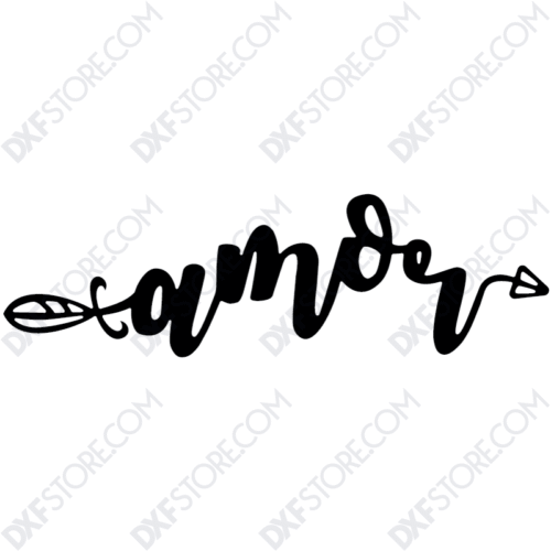 Amor Free DXF File 1