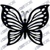 Butterfly Template - Free DXF File