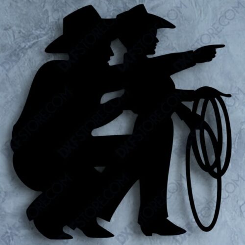 Cowboy Son Free DXF File