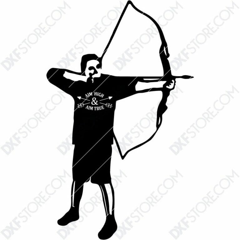 Custom Order AIM HIGH And AIM TRUE Logo Downloadable for CNC Plasma Cut and Laser Cut