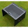 Fire Pit Collapsible Fire Pit BBQ Portable Outdoor Backyard and Camp Cooker for Laser Cut