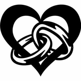 Heart with Two Rings Heart with Two Rings