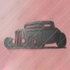 Hot Rod Classic Car 1932 Ford Coupe Cut-Ready DXF File SVG File for CNC Plasma and Laser Cut