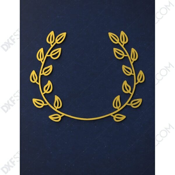 Laurels and Wreaths Bundle CNC Plasma Cut