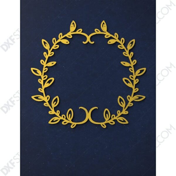 Laurels and Wreaths Bundle Plasma Cut