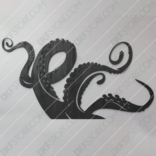 Octopus Legs Plasma Art
