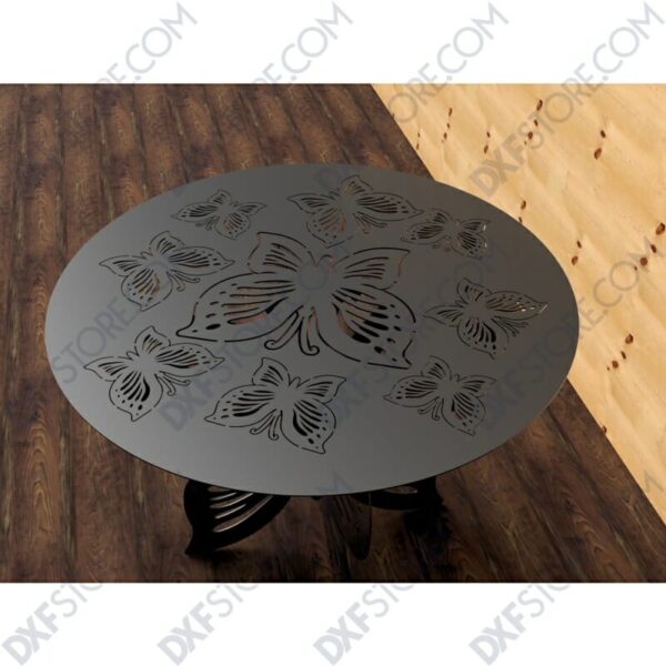 Ornamental Butterfly table with Decorative Butterfly Legs Ornamental Butterfly table with Decorative Butterfly Legs
