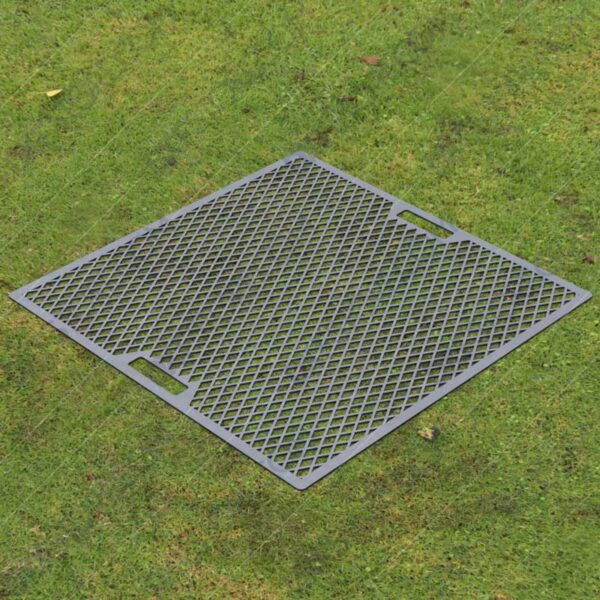 Square Fire Pit Cooking Grate 36-Inch DXF File Cut-Ready Plasma Cut DXF File Download for CNC