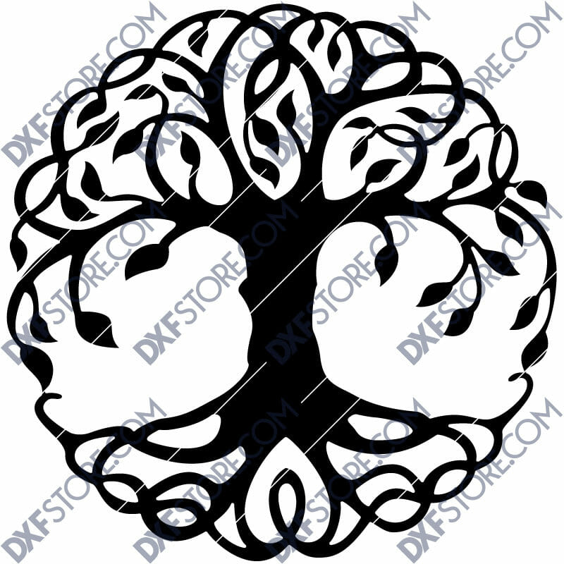 Tree of Life - Tree of Life Celtic DXF File Laser Cut
