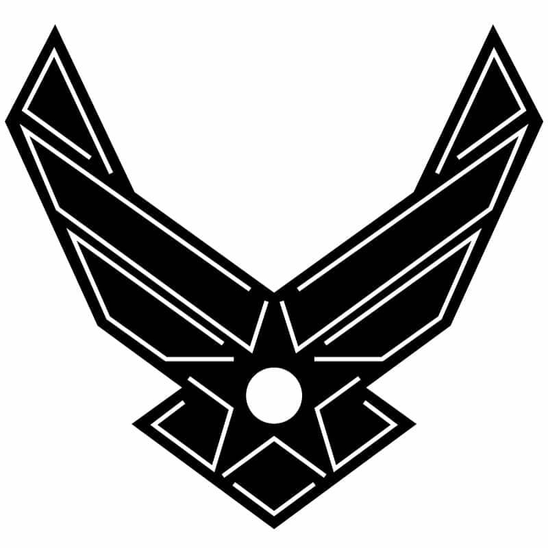 U.S. Airforce logo DXF fIle-2
