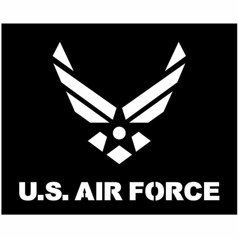 U.S. Airforce logo DXF fIle-3