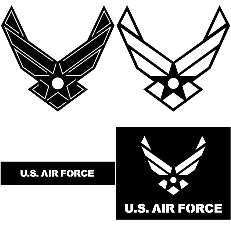 U.S.-Airforce-logo-DXF-FIle