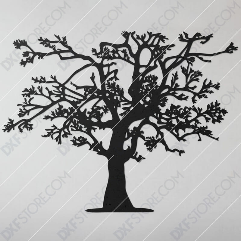 Tree Of Life Plasma Art DXF File Downloadable DXF for CNC Plasma DXF Files Download